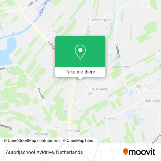 Autorijschool Avidrive Karte