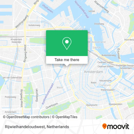 Rijwielhandeloudwest map
