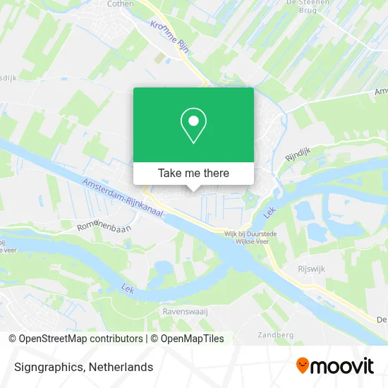 Signgraphics map