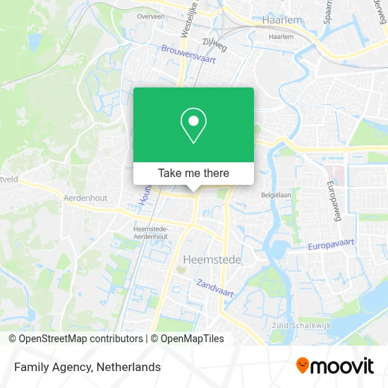 Family Agency map