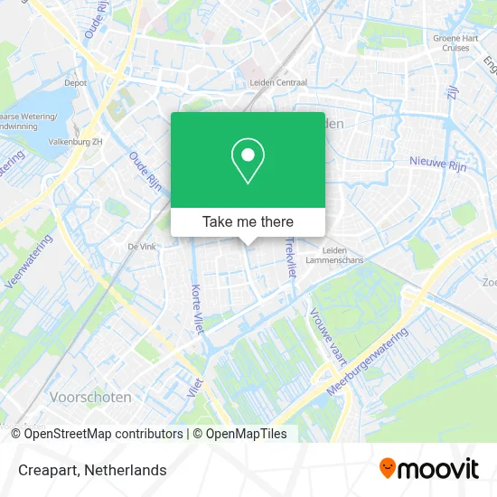 Creapart map