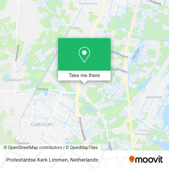 Protestantse Kerk Limmen map