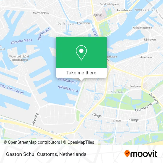Gaston Schul Customs map