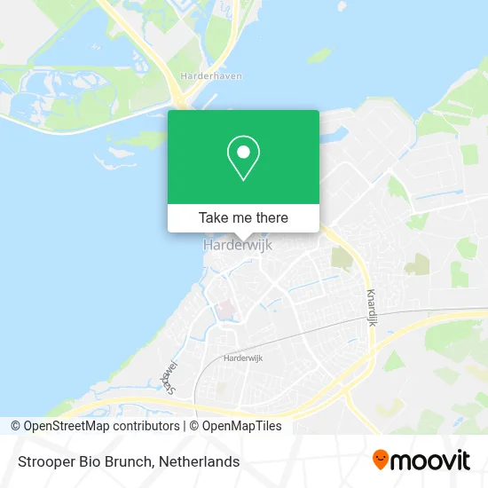 Strooper Bio Brunch map