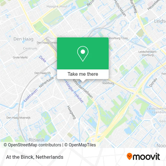 At the Binck map