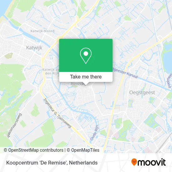 Koopcentrum 'De Remise' map