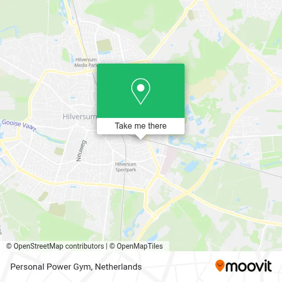 Personal Power Gym map