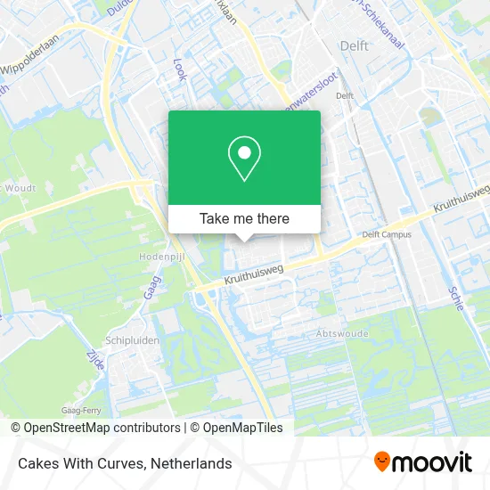 Cakes With Curves map