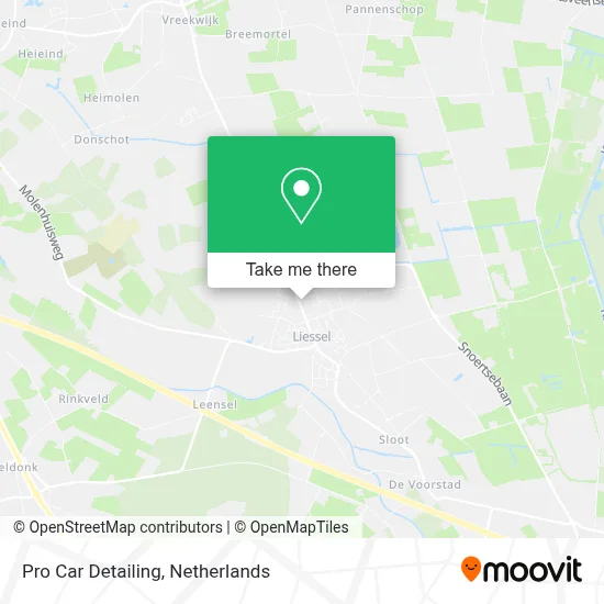 Pro Car Detailing map