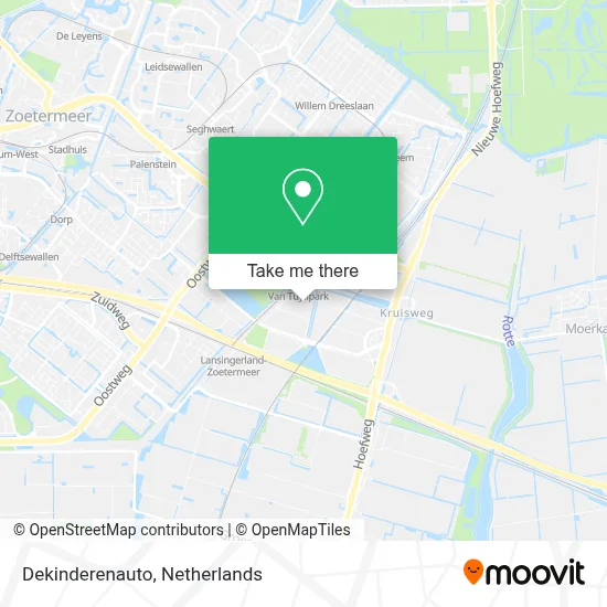 Dekinderenauto map