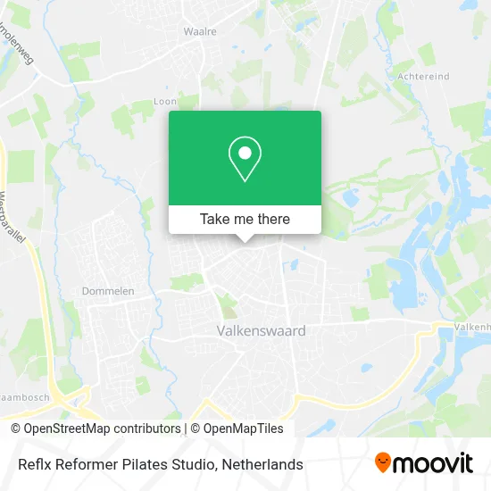 Reflx Reformer Pilates Studio map