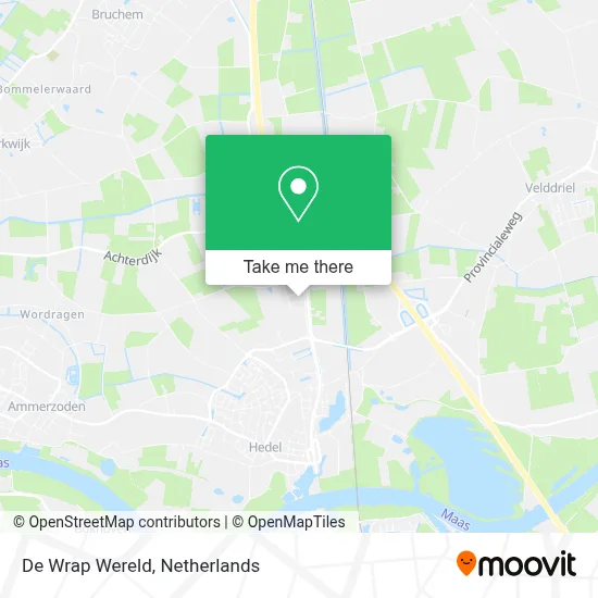 De Wrap Wereld Karte