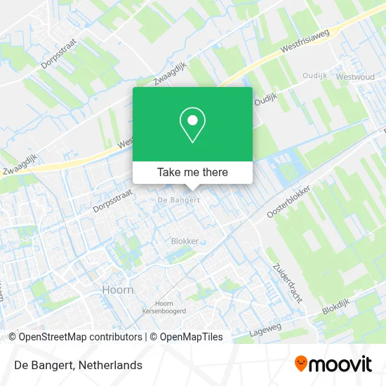 De Bangert Karte