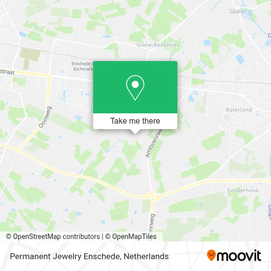 Permanent Jewelry Enschede map