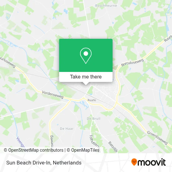 Sun Beach Drive-In map