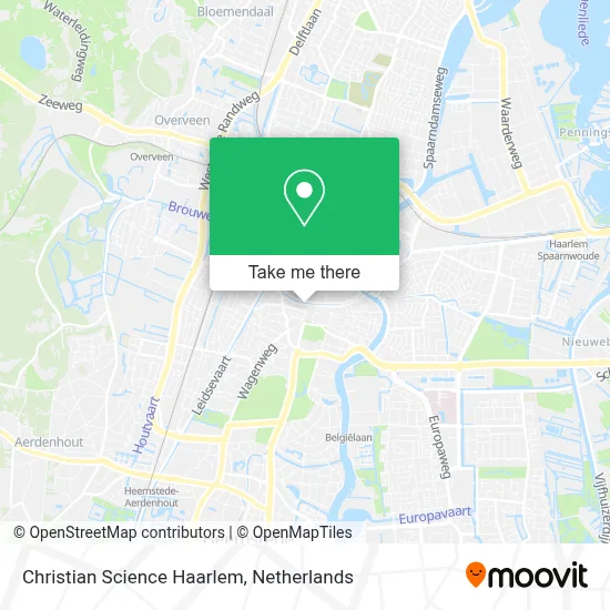 Christian Science Haarlem Karte