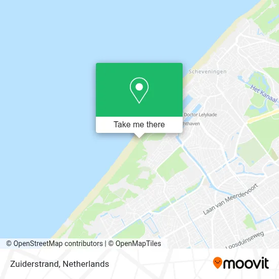 Zuiderstrand map