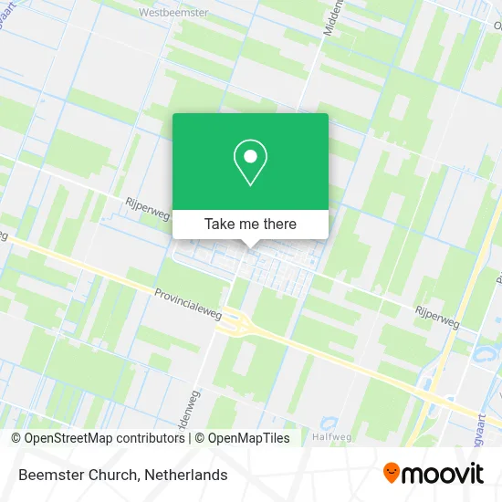 Beemster Church map