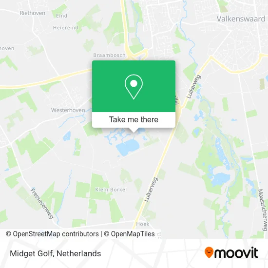 Midget Golf map