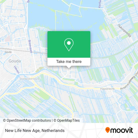 New Life New Age map