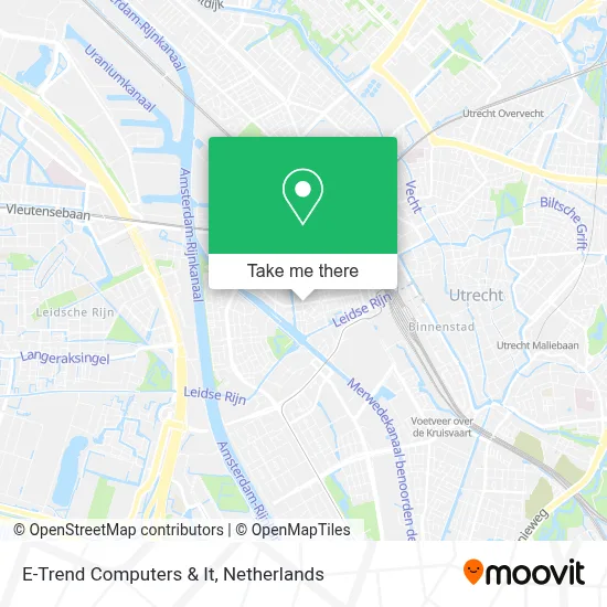 E-Trend Computers & It map