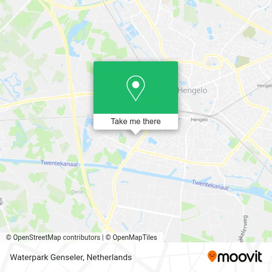 Waterpark Genseler map