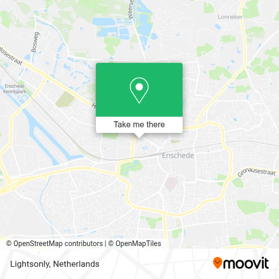 Lightsonly map
