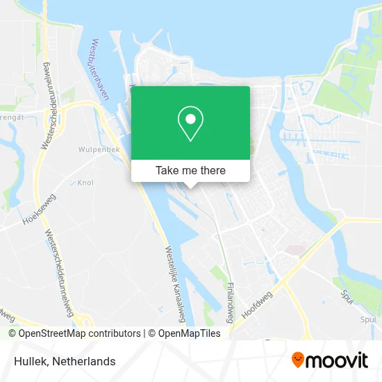Hullek map