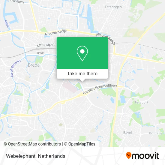 Webelephant map