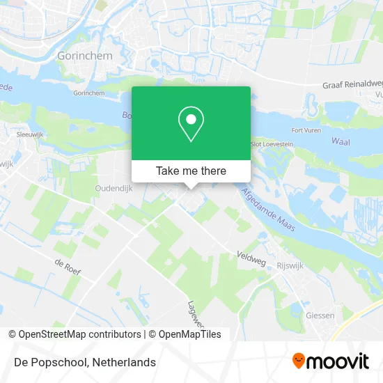 De Popschool map