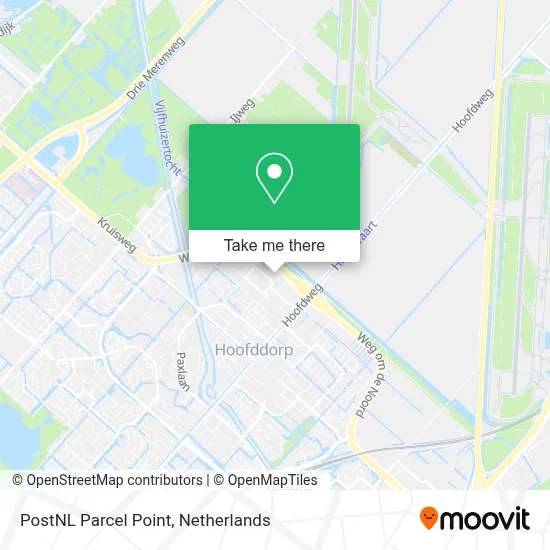 Postnl Pakketpunt map
