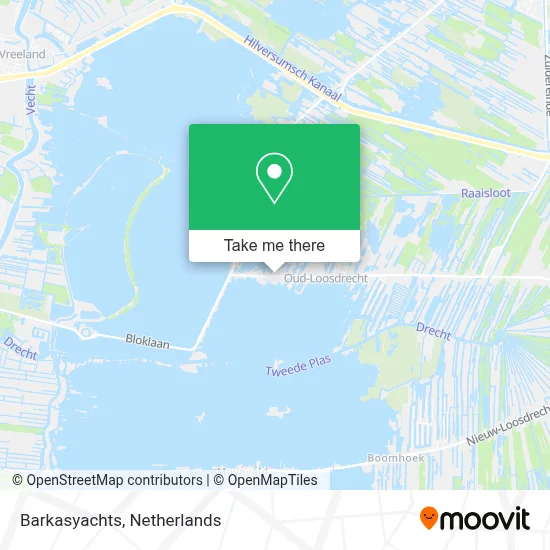Barkasyachts map