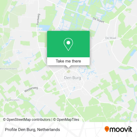 Profile Den Burg map