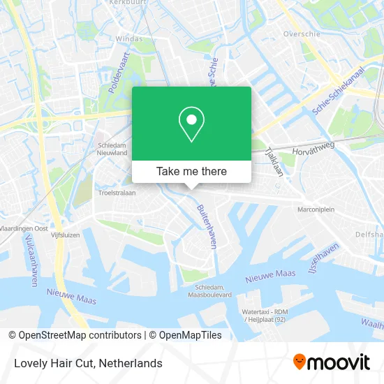 Lovely Hair Cut map