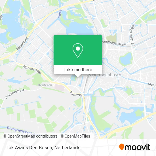Tbk Avans Den Bosch map