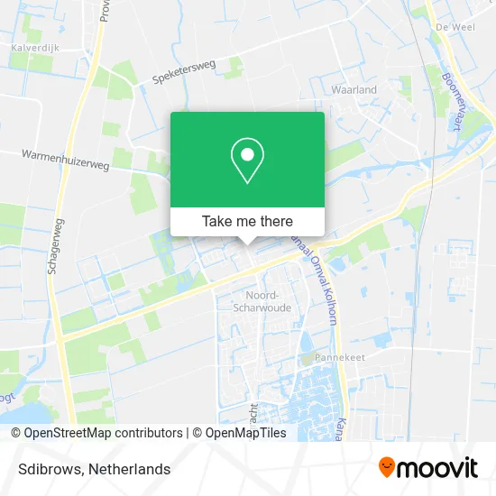 Sdibrows map