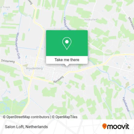 Salon Loft map