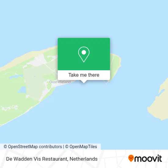 De Wadden Vis Restaurant map