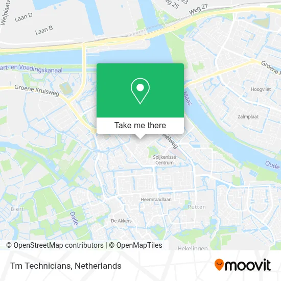 Tm Technicians map