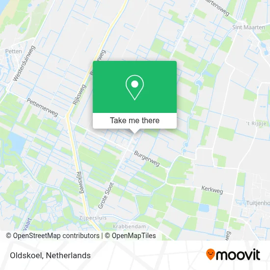 Oldskoel map