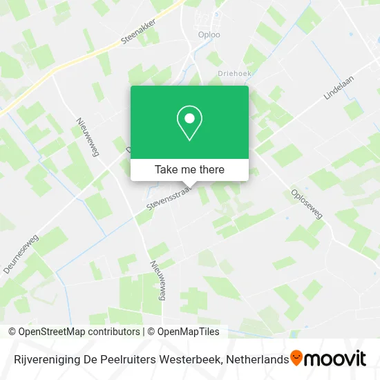 Rijvereniging De Peelruiters Westerbeek map