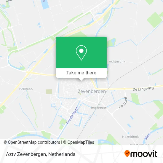 Aztv Zevenbergen map