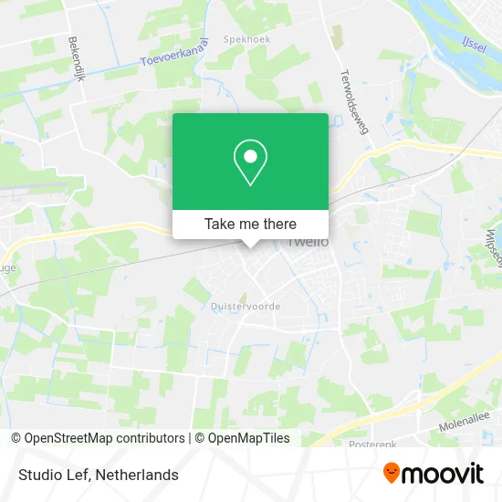 Studio Lef map