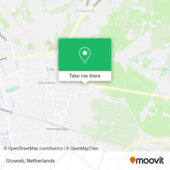 Groweb map