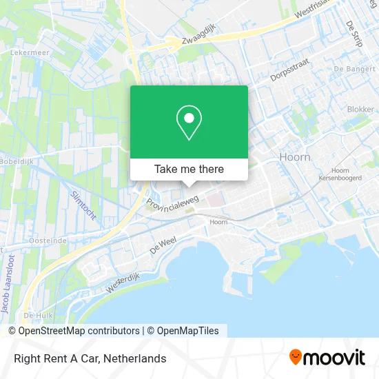 Right Rent A Car map
