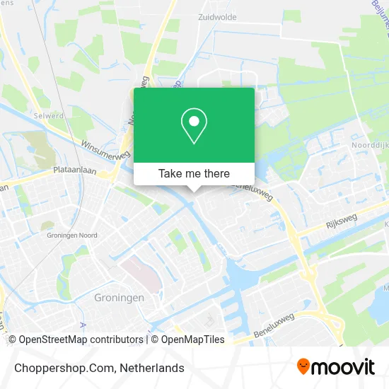 Choppershop.Com map