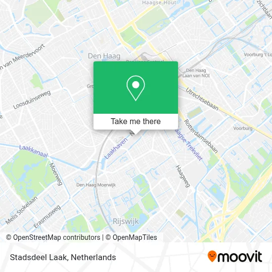 Stadsdeel Laak map