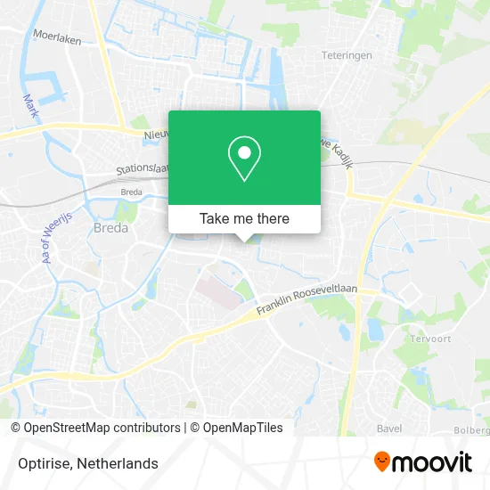 Optirise map