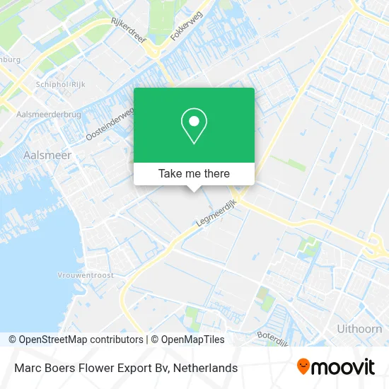 Marc Boers Flower Export Bv map