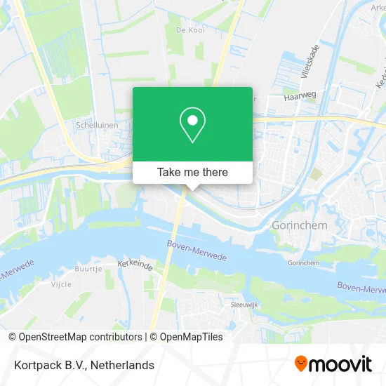 Kortpack B.V. map